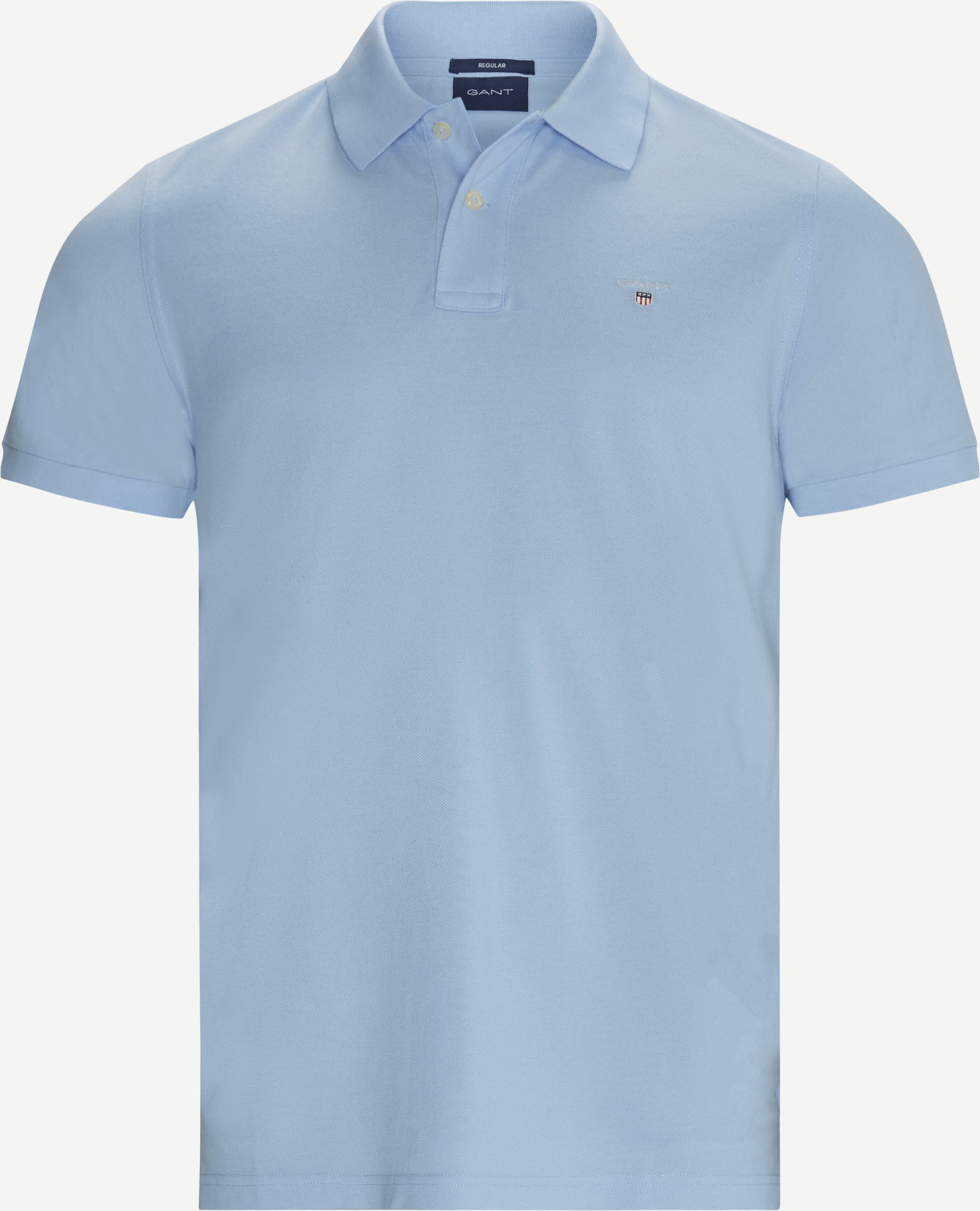 The Original Piqué SS Rugger Polo T-shirt - T-shirts - Regular fit - Blue